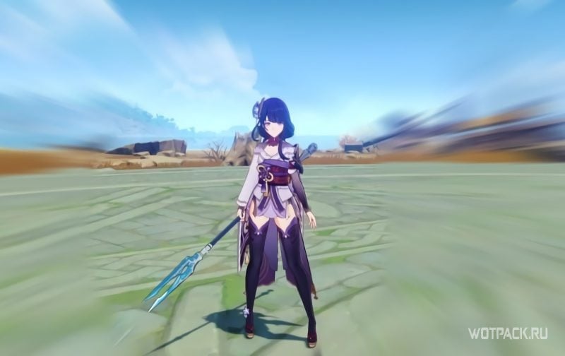 Копье улов у Баал в Genshin Impact