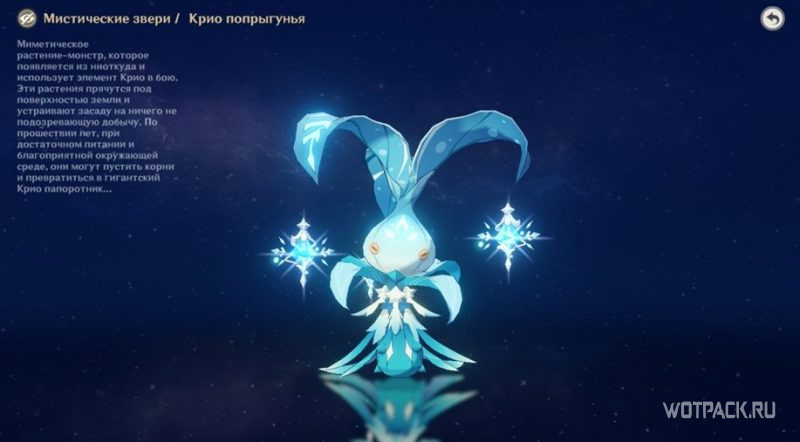 крио попрыгунья