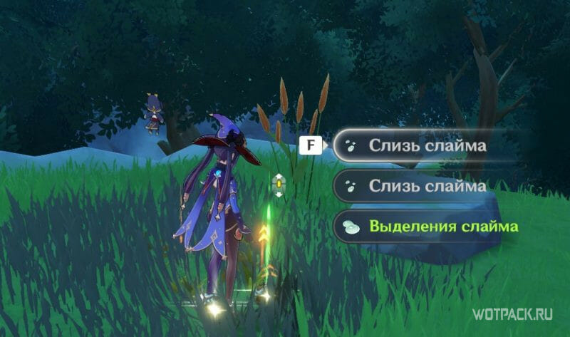 slime slime in the open world