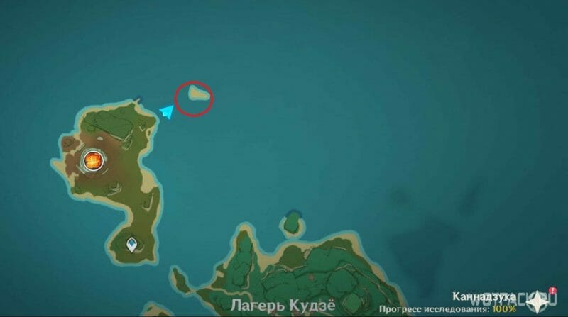 лавачурл на карте острова