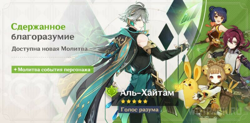 Баннер с аль-Хайтамом