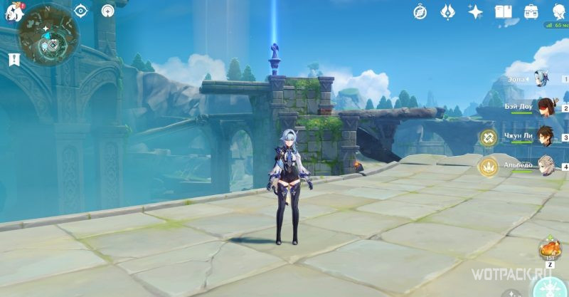 Statue of the Archon in the lair of storm terror