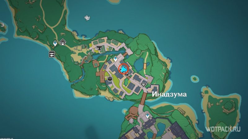 магазин с сахаром в Инадзуме
