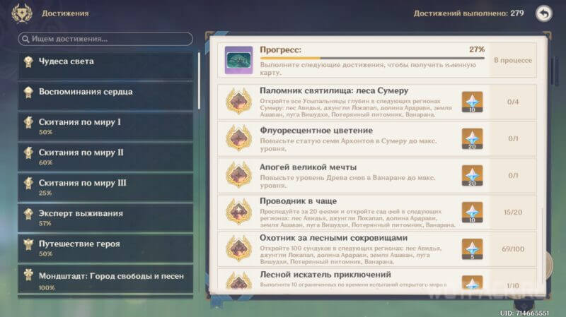 Достижения