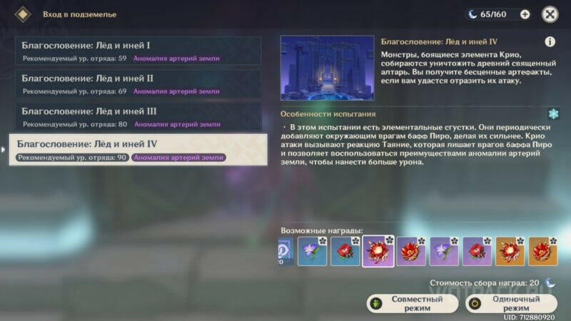 Уровни подземелья