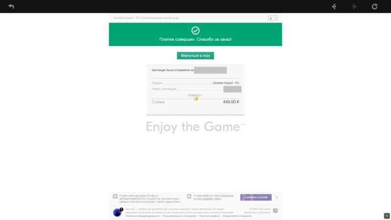 Как оплатить донат через карту Ozon