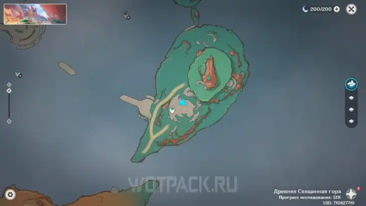 Расположение 2 драгоценного сундука на карте